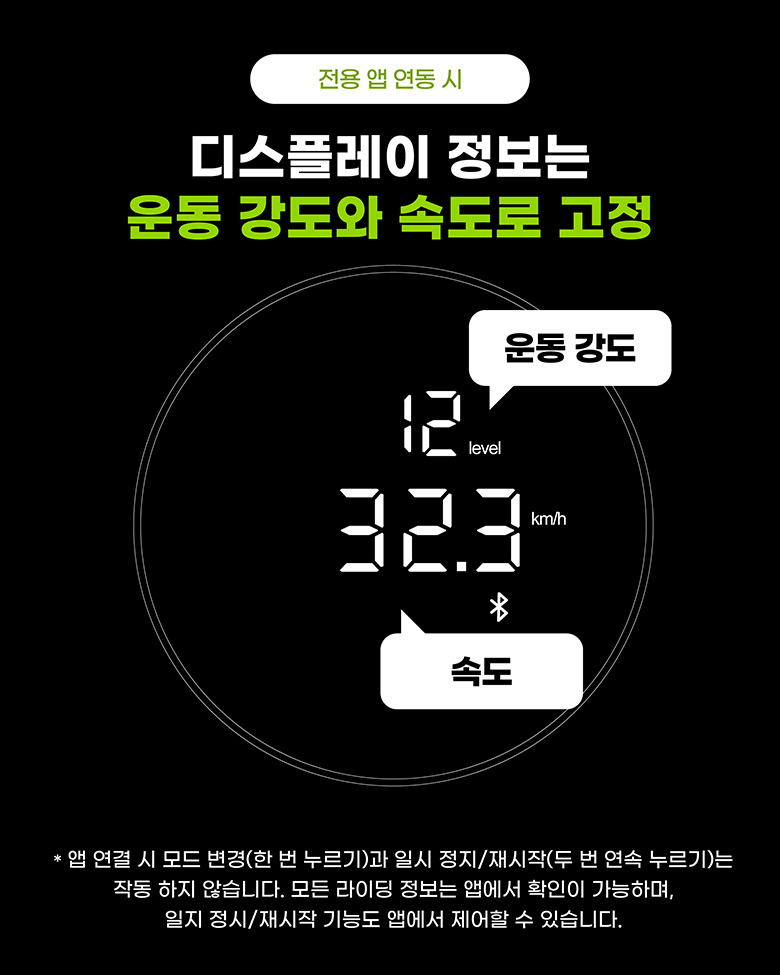 전용 앱 연동 시