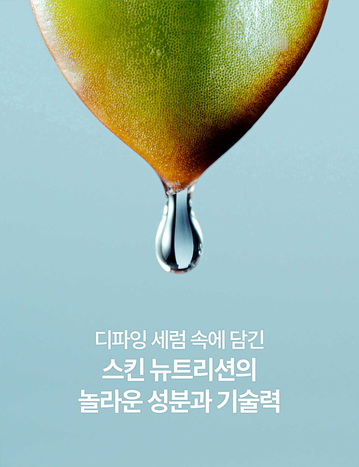 디파잉 세럼 속에 담긴 스킨 뉴트리션의 놀라운 성분과 기술력