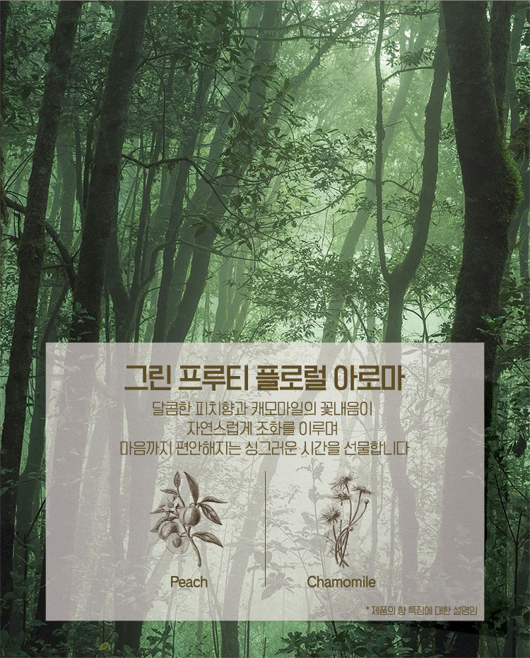 그린 프루티 플로럴 아로마