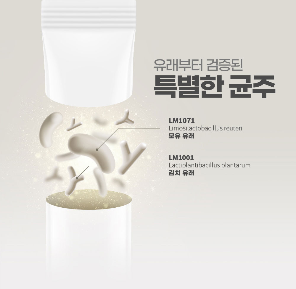 유래부터 검증된 특별한 균주