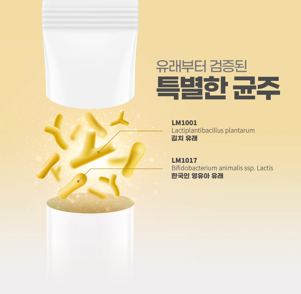 유래부터 검증된 특별한 균주