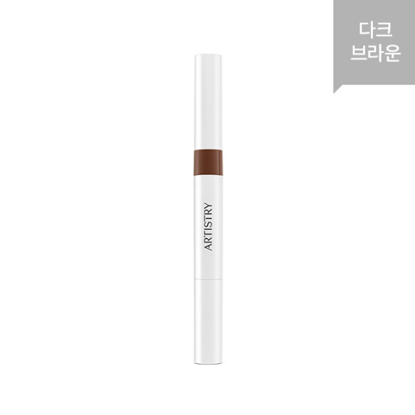 아티스트리 고 바이브런트 브로우 펜슬 앤 틴티드 젤 - 다크 브라운 - 이미지 4