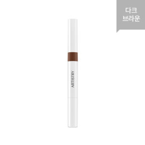 아티스트리 고 바이브런트 브로우 펜슬 앤 틴티드 젤 - 다크 브라운