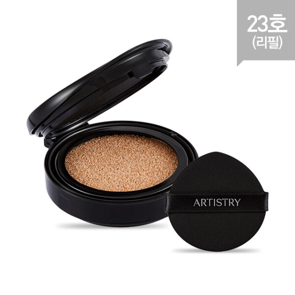 아티스트리 퓨처 글로우 퍼펙트 핏 쿠션 파운데이션 SPF50+/PA++++ 리필 23호 - 이미지 2