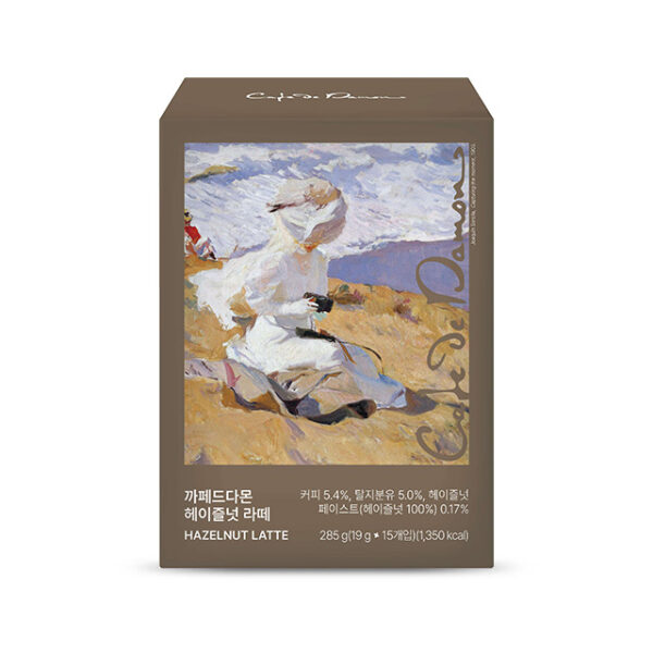 까페드다몬 헤이즐넛 라떼 - 이미지 2