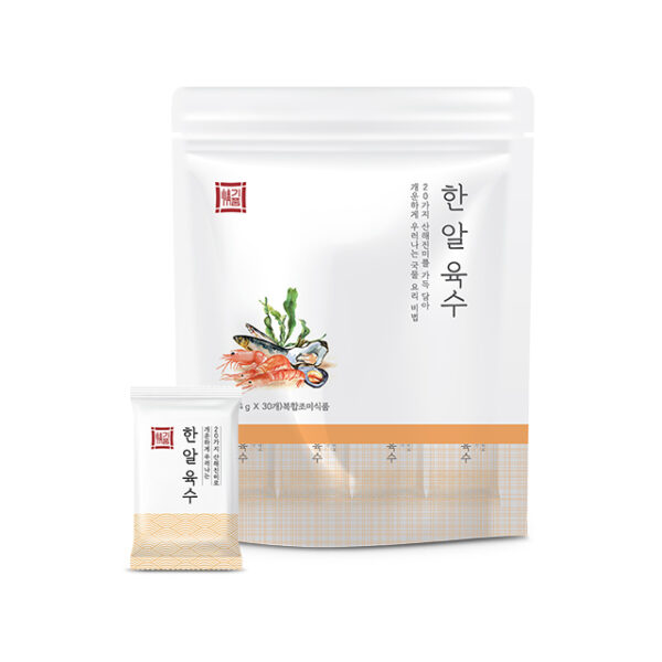 정기품 한 알 육수