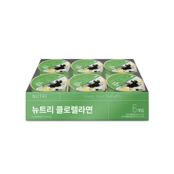 뉴트리 클로렐라면(6개입/박스) - 이미지 3