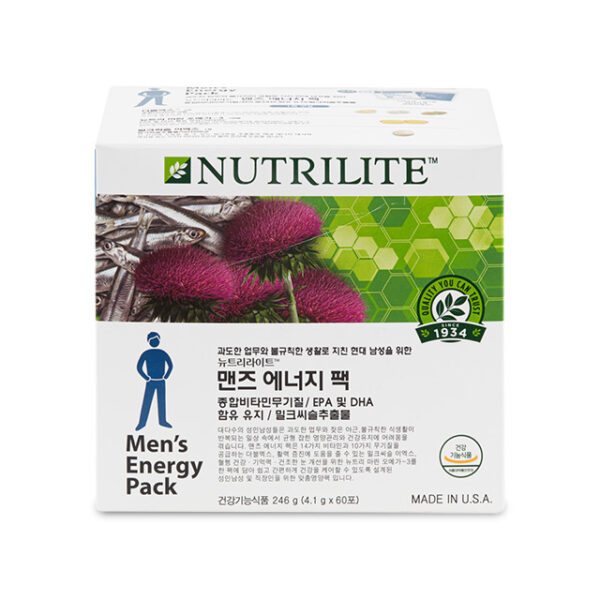 맨즈 에너지 팩 선물세트 (60팩, 30일분) - 이미지 8