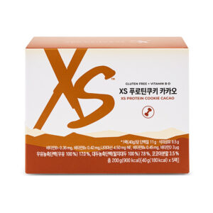 XS 푸로틴쿠키 카카오 (5팩)